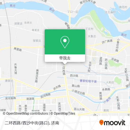 二环西路/西沙中街(路口)地图