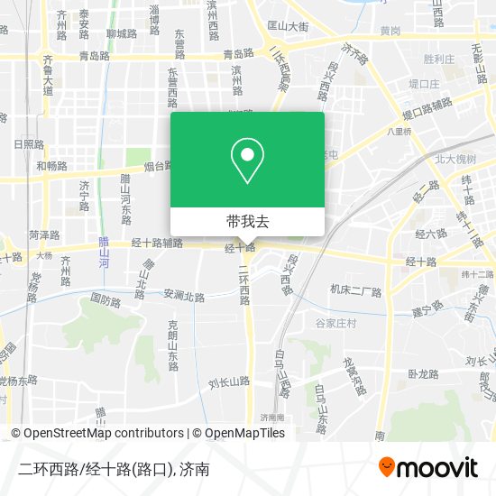 二环西路/经十路(路口)地图