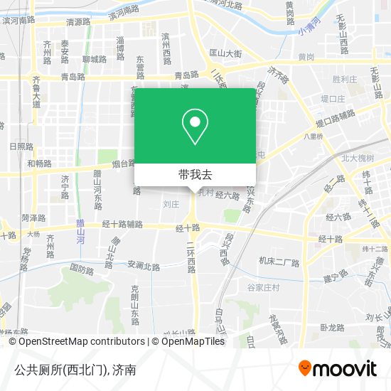 公共厕所(西北门)地图