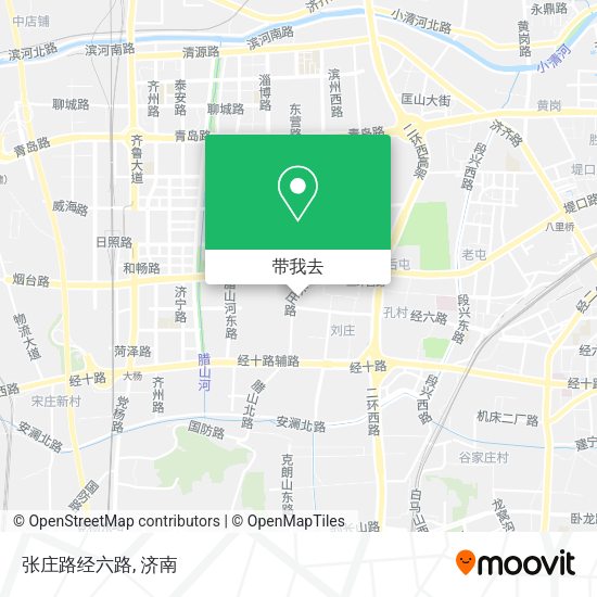 张庄路经六路地图