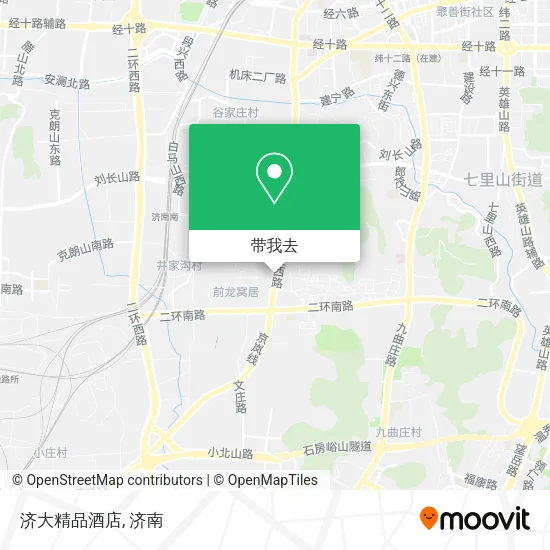 济大精品酒店地图