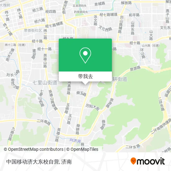 中国移动济大东校自营地图