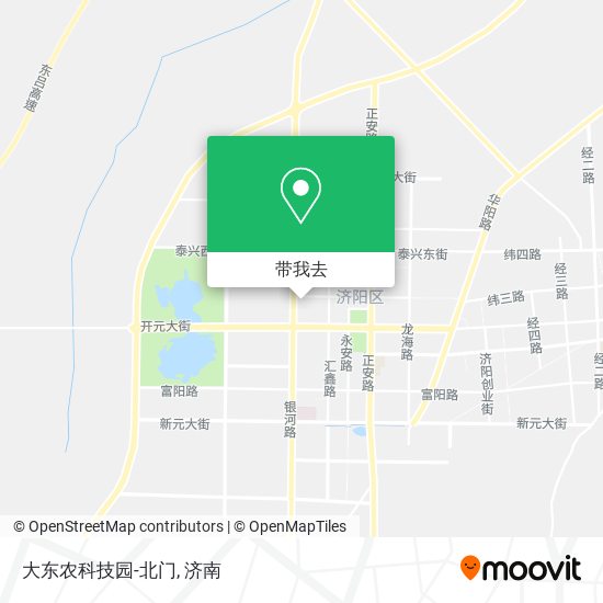 大东农科技园-北门地图