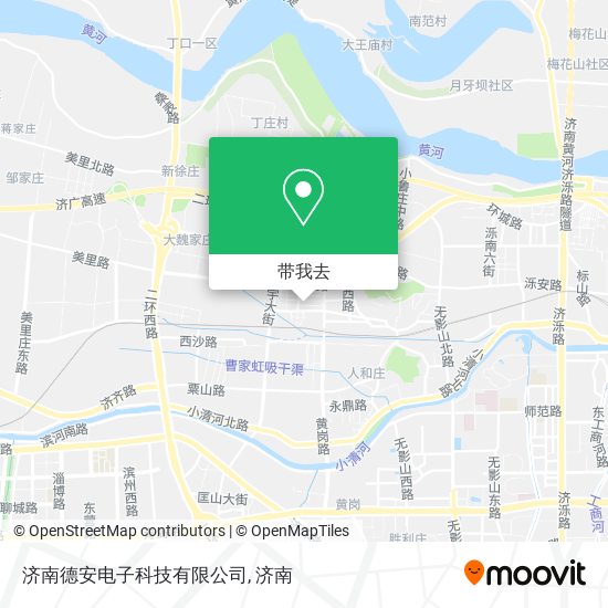 济南德安电子科技有限公司地图