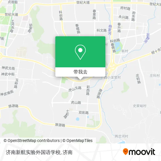 济南新航实验外国语学校地图