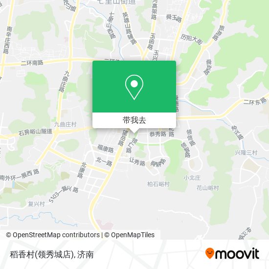 稻香村(领秀城店)地图