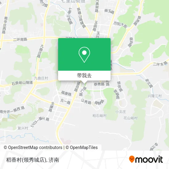 稻香村(领秀城店)地图