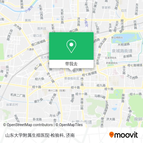 山东大学附属生殖医院-检验科地图