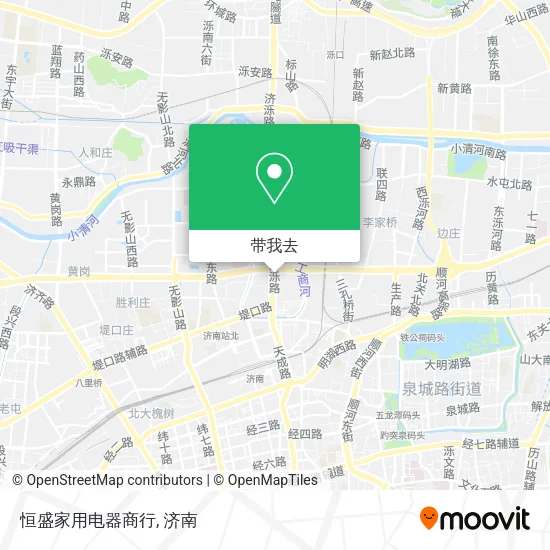 恒盛家用电器商行地图