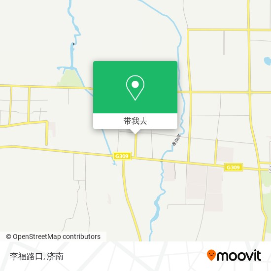 李福路口地图