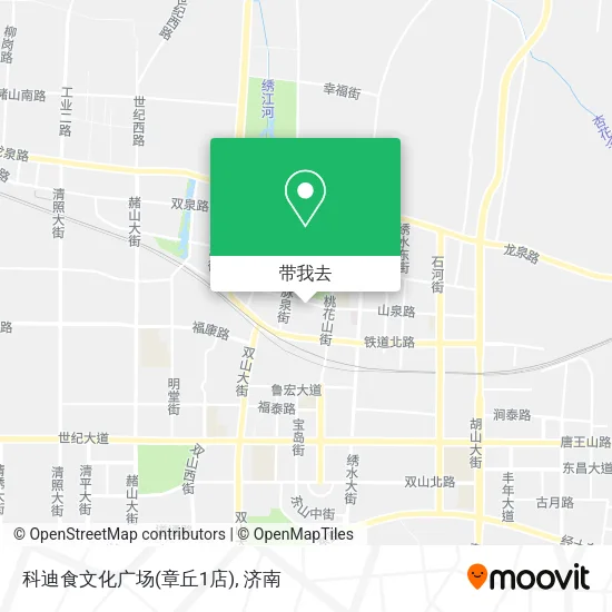 科迪食文化广场(章丘1店)地图