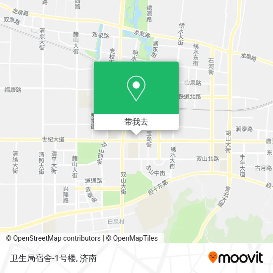 卫生局宿舍-1号楼地图