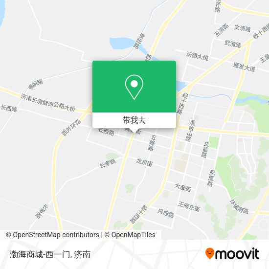 渤海商城-西一门地图