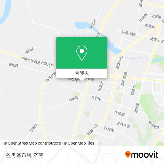 盈冉篷布店地图