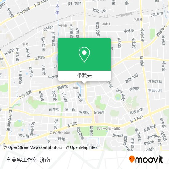 车美容工作室地图
