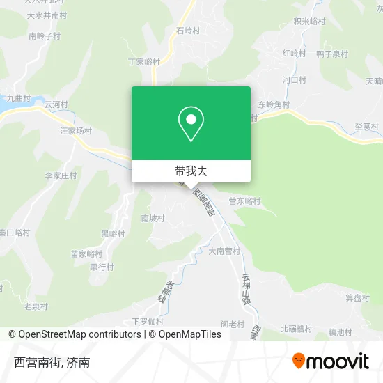 西营南街地图