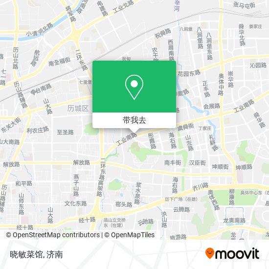 晓敏菜馆地图