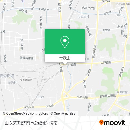 山东莱工(济南市总经销)地图