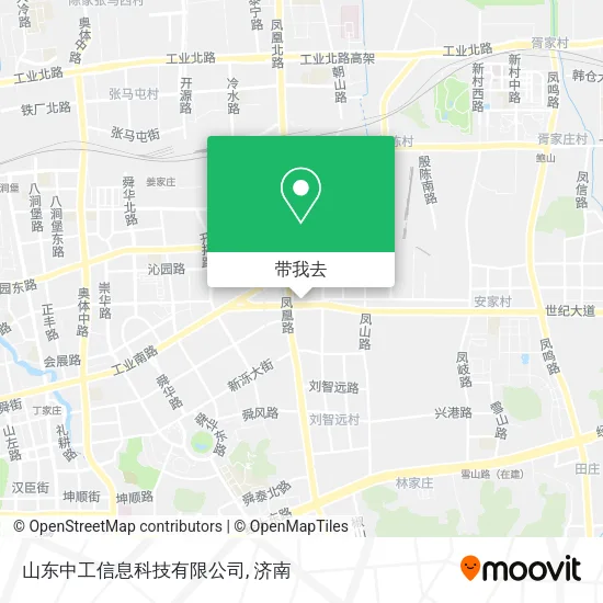山东中工信息科技有限公司地图