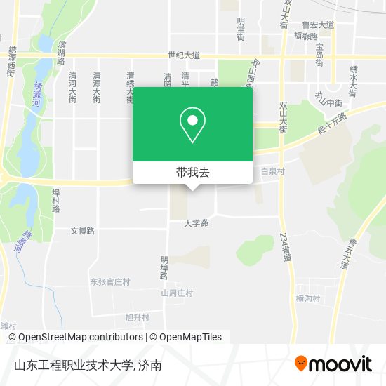 山东工程职业技术大学地图