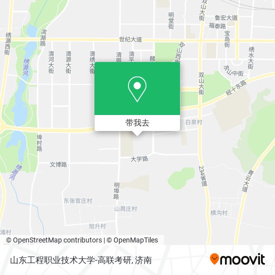 山东工程职业技术大学-高联考研地图