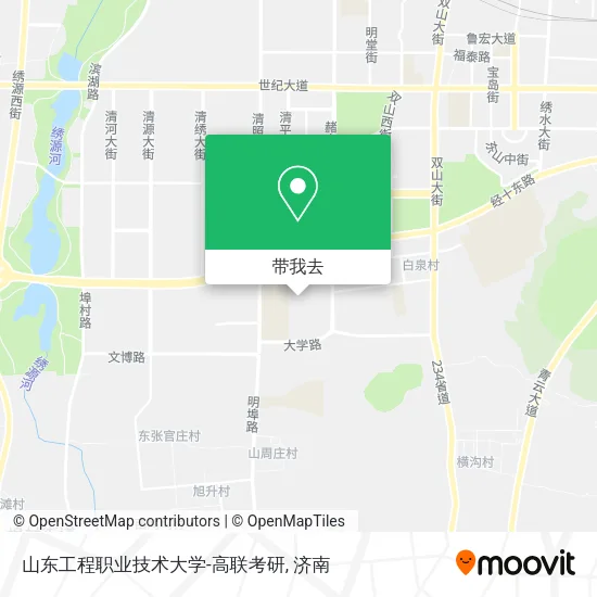 山东工程职业技术大学-高联考研地图