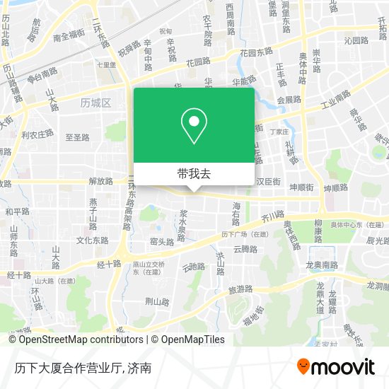 历下大厦合作营业厅地图
