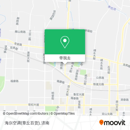 海尔空调(章丘百货)地图