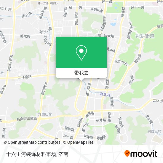 十六里河装饰材料市场地图