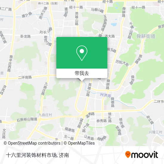 十六里河装饰材料市场地图
