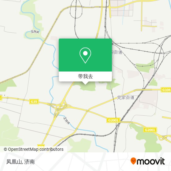 凤凰山地图