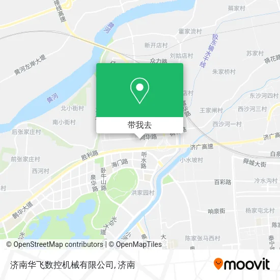 济南华飞数控机械有限公司地图