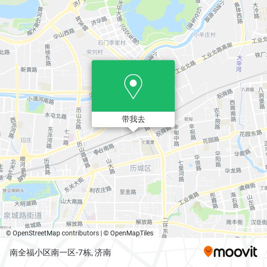 南全福小区南一区-7栋地图