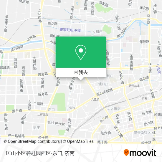 匡山小区碧桂园西区-东门地图