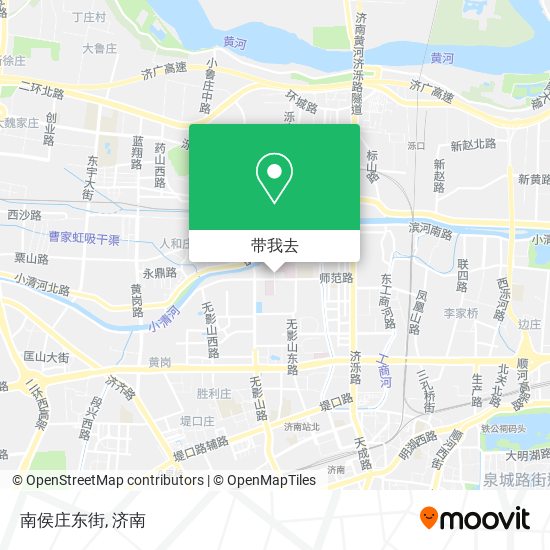 南侯庄东街地图