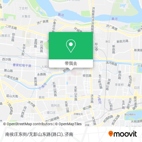 南侯庄东街/无影山东路(路口)地图