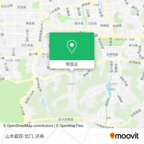 山水庭院-北门地图