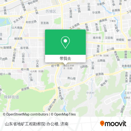 山东省地矿工程勘察院-办公楼地图