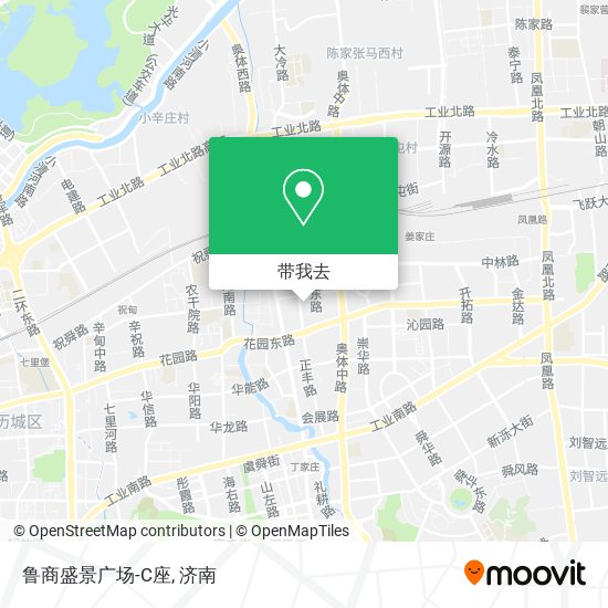 鲁商盛景广场-C座地图