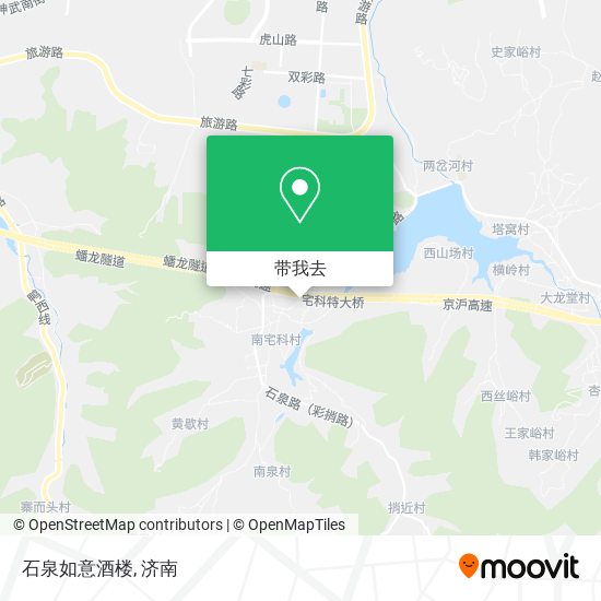 石泉如意酒楼地图