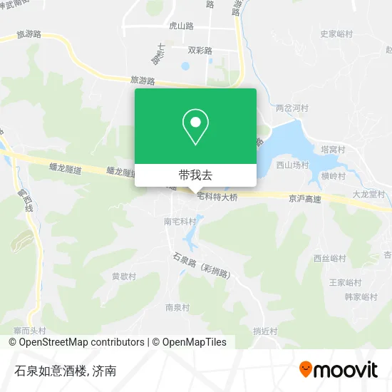 石泉如意酒楼地图
