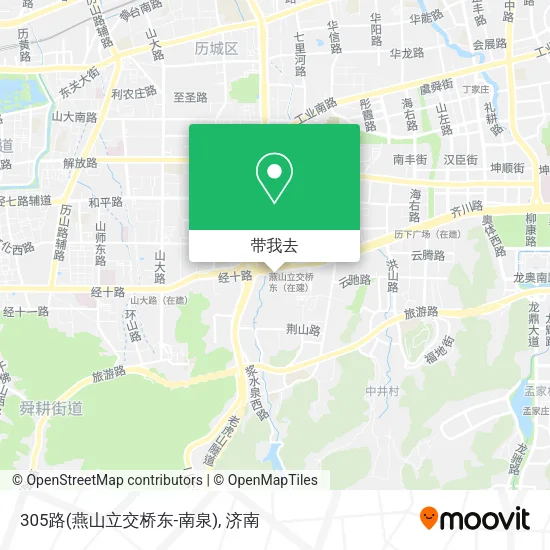 305路(燕山立交桥东-南泉)地图