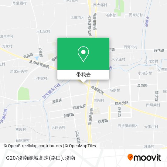 G20/济南绕城高速(路口)地图