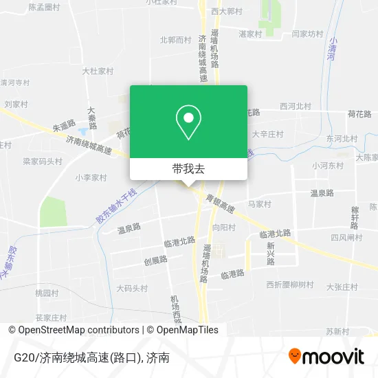 G20/济南绕城高速(路口)地图