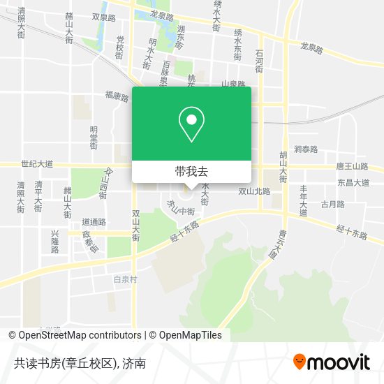 共读书房(章丘校区)地图