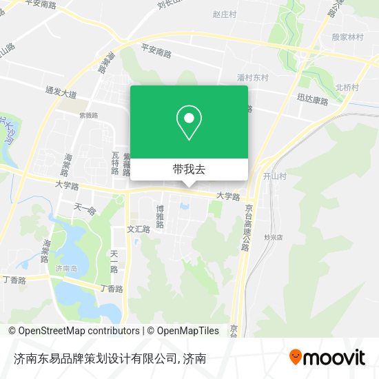 济南东易品牌策划设计有限公司地图