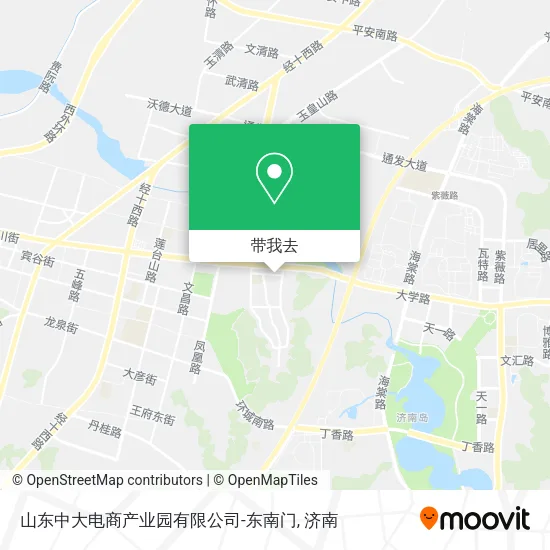 山东中大电商产业园有限公司-东南门地图