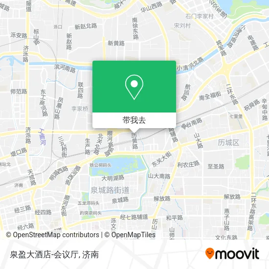 泉盈大酒店-会议厅地图