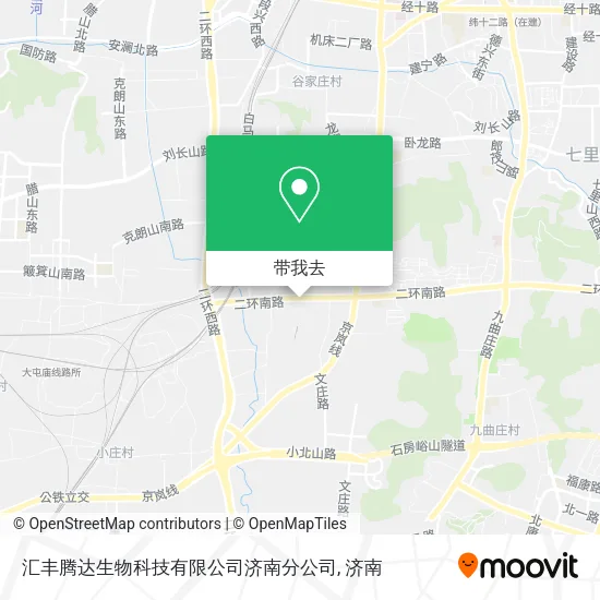 汇丰腾达生物科技有限公司济南分公司地图