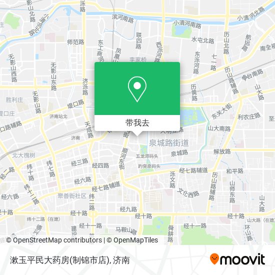 漱玉平民大药房(制锦市店)地图
